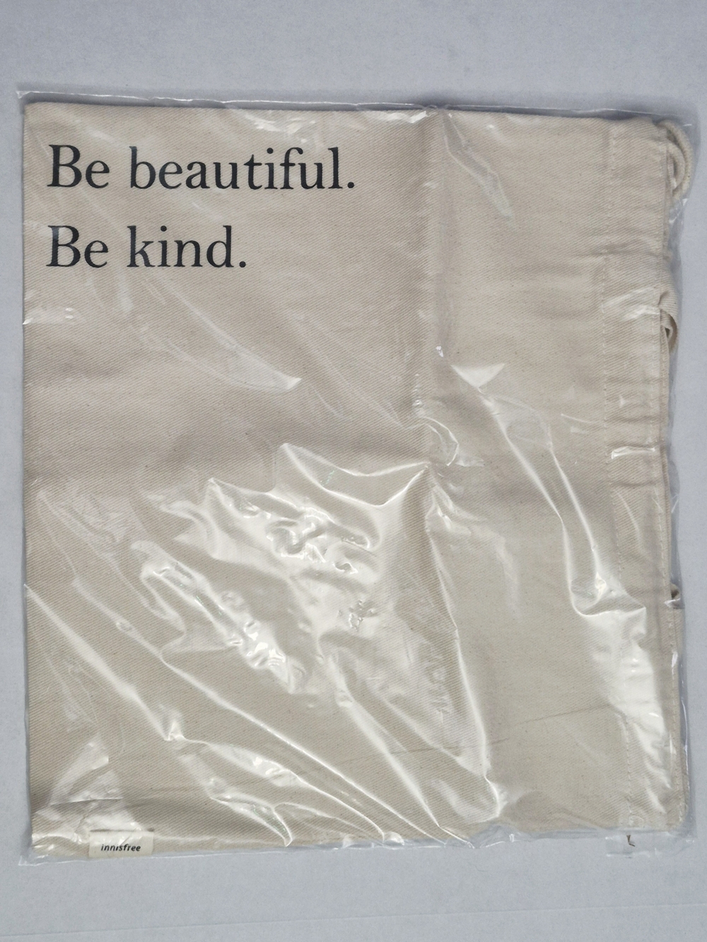 Innisfree Canvas Tote Bag - Be Beautiful. Be Kind.